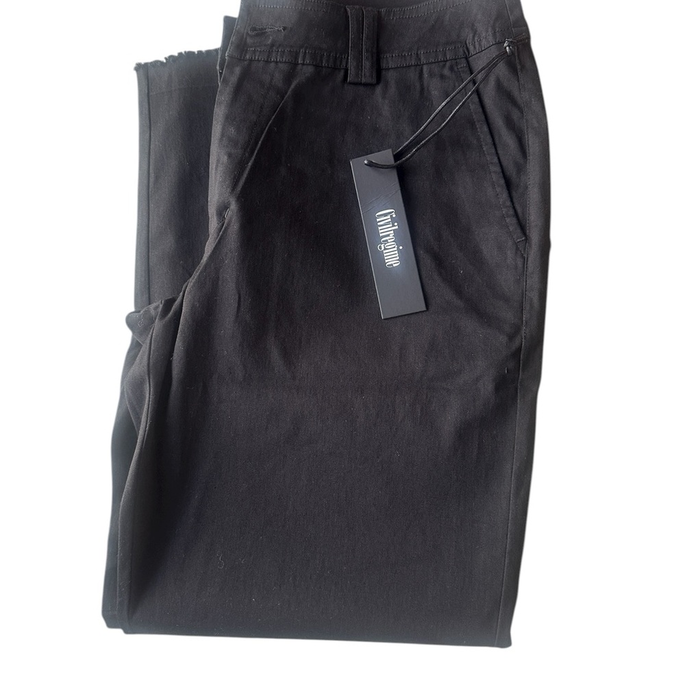 Brand New with tags Civilregime Classic Black Chinos for Men